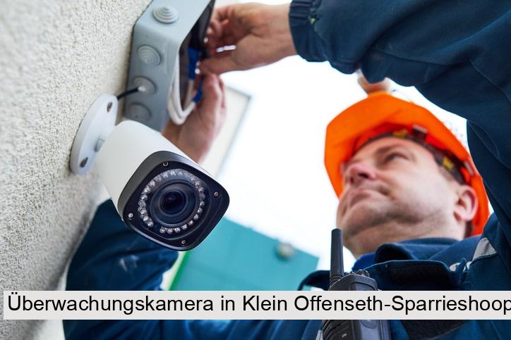 Überwachungskamera in Klein Offenseth-Sparrieshoop